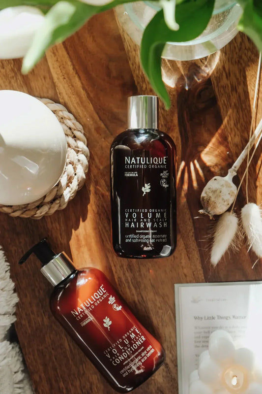 Natürliche Shampoo ohne Chemikalien